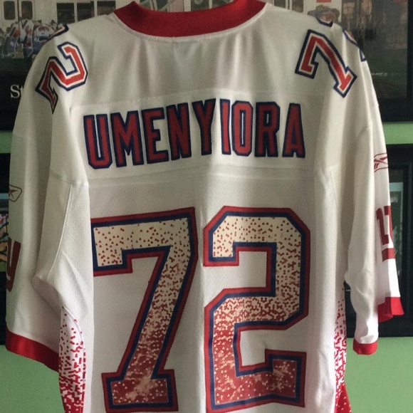 Reebok Osi Umenyiora New York Giants X-Large #72 - Picture 3 of 5